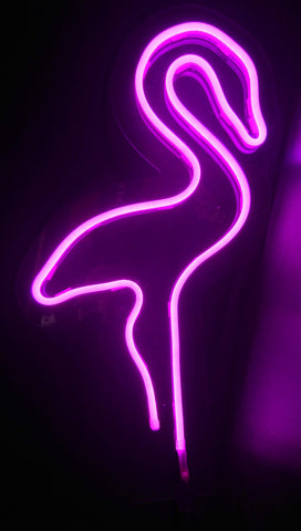 Kings LED Neon Sign - Flamingo