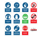 COVID-19 Safety Signs - FULL SET