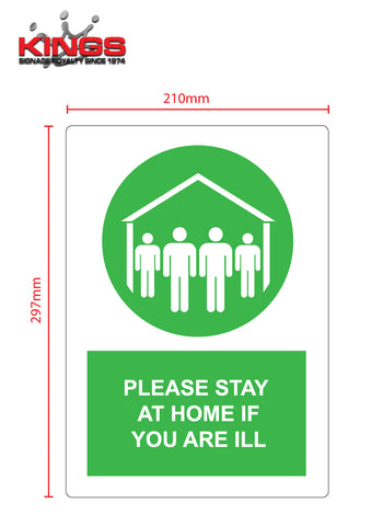 COVID-19 Safety Signs - Home