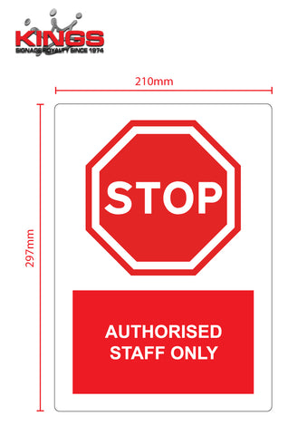 COVID-19 Safety Signs - STOP
