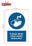 COVID-19 Safety Signs - Wash Hands