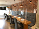 Clear Protective Screen - 725mm x 800mm Bent