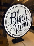 600mm Dia D/Sided Circular LED Projecting Lightbox