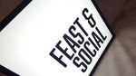 400x300mm S/Sided Lightbox - Custom Text