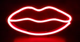Kings LED Neon Sign - Lips