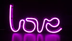 Kings LED Neon Sign - Love