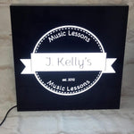 400x300mm S/Sided Lightbox - Custom Text
