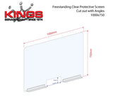 Clear Protective Screen - 1000mm x 750mm