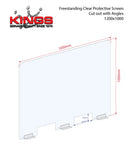 Clear Protective Screen - 1200mm x 1000mm